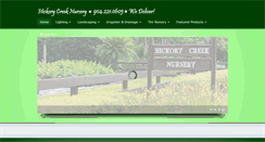 Desktop Screenshot of hickorycreeknursery.com